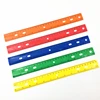 Students Stationery 12 inches Colorful Long Plastic Desk Ruler With LOGO
