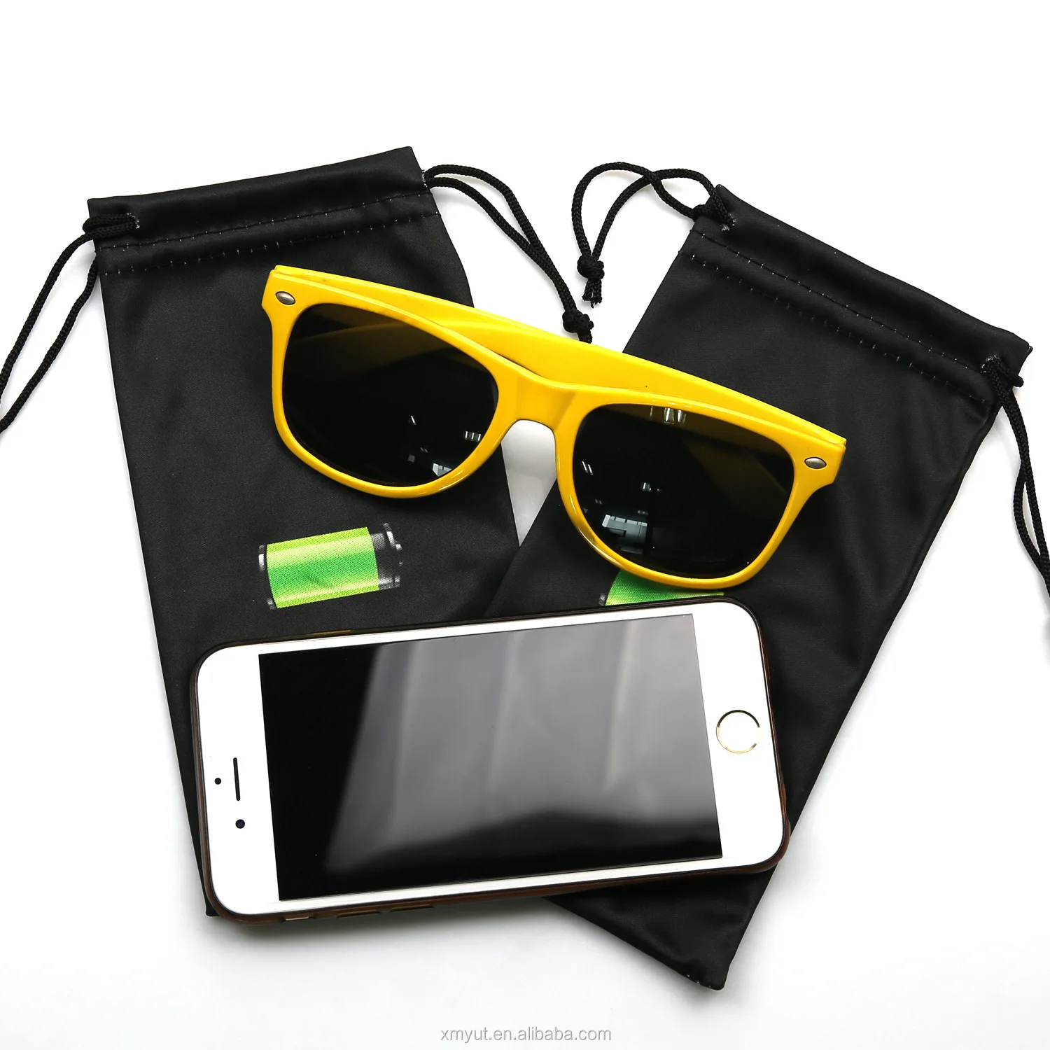Wholesale Custom Logo Printed Sunglasses Glasses Bag Customized Eyeglasses Bag Pouch