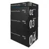 Plyometric Vaulting Box with Heavy Duty Vinyl Cover for Cross Training Workouts