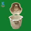 Customized biodegradable packaging recycled paper moulded pulp tray for Jam Jars