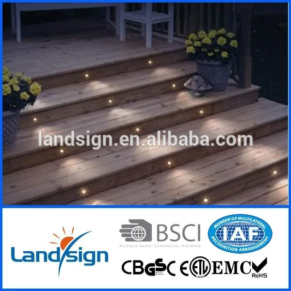 Ip68 12v Recessed Floor Led Step Series Outdoor Stainless Steel Led
