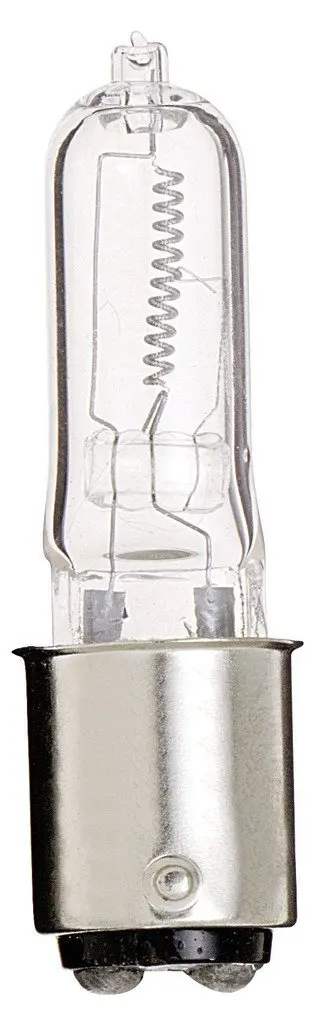 (Pack Of 10) Q100CL/DC - 120-Volt - Halogen JD Type T4 - BA15D - DC Bayonet Base - 100-Watt - Clear Light Bulbs