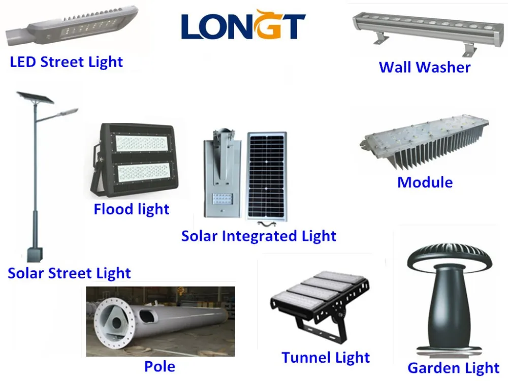 11m Galvanized Street Lighting Pole & Lamp Post With Single Arm For