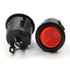 Power on-off 2 Position Micro Round Push Button Boat Switches