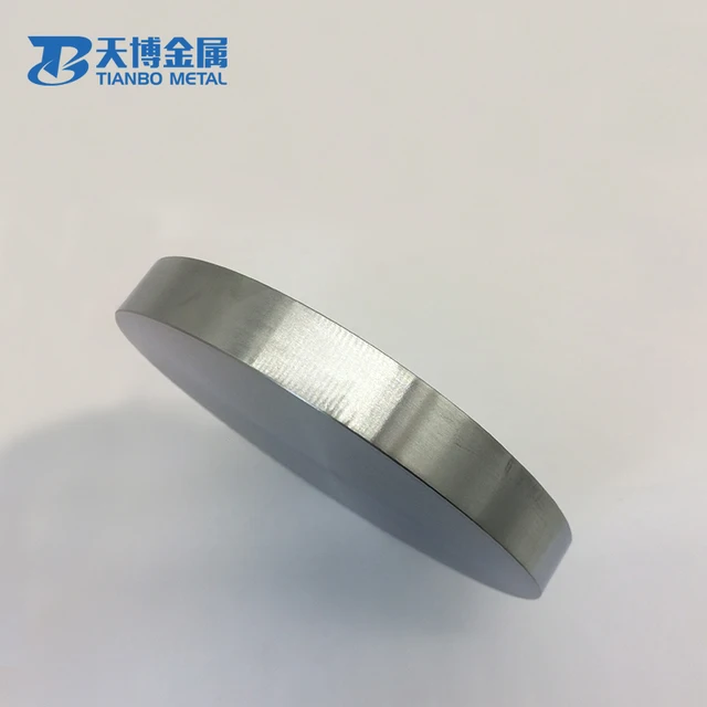 99.995/% Titanium Ti Sputtering Target Plate Diameter 2/'/' Thick 10mm #EZ5 GY