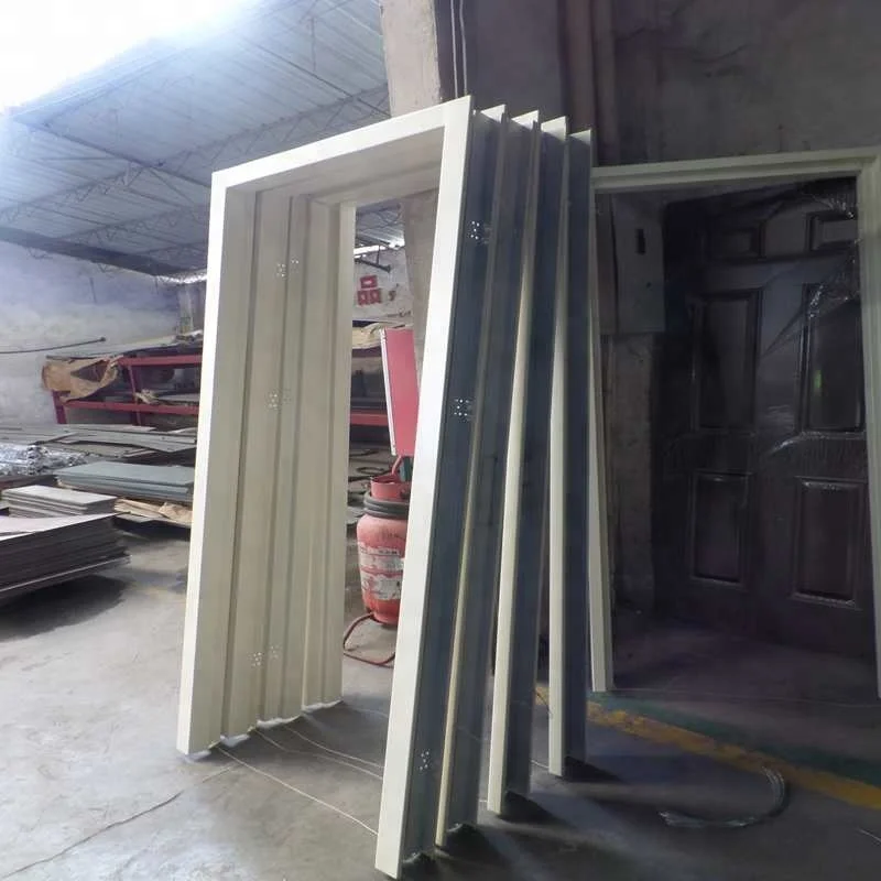 Metal Door Frame Powder Coat Steel Frame Buy Metal Door Jamb Door Jambs For Sale Double Rabate Door Jamb Product On Alibaba Com