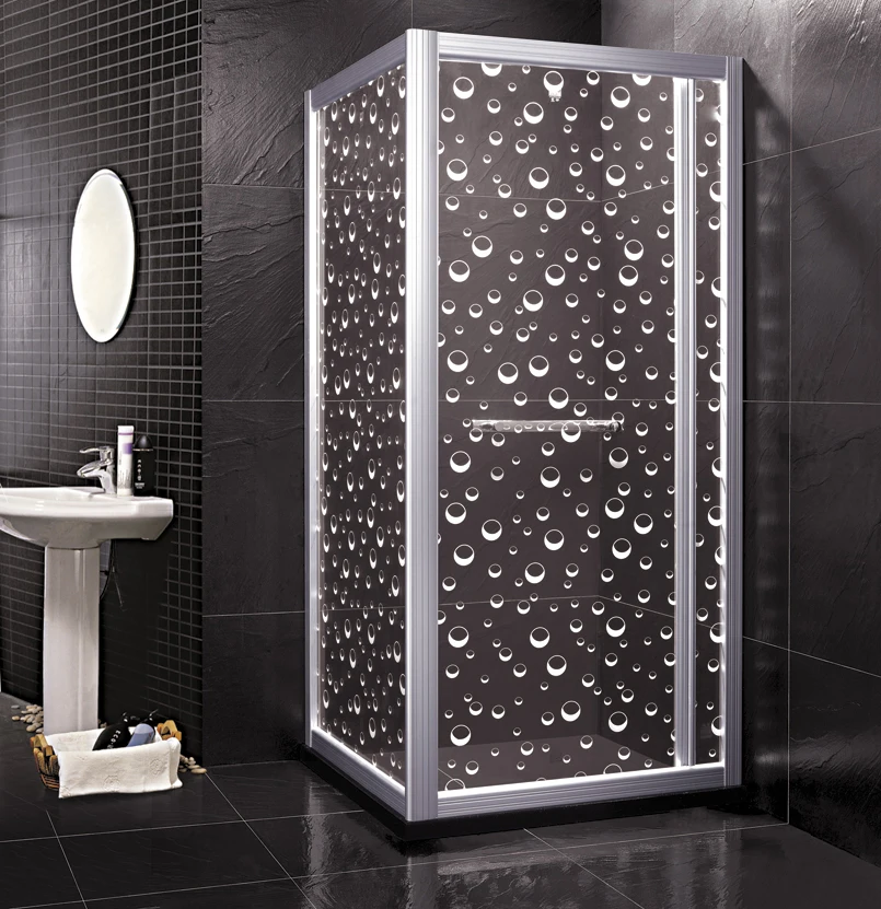 现代办公隔间风格厕所免费剪辑 voyeur 淋浴房设计