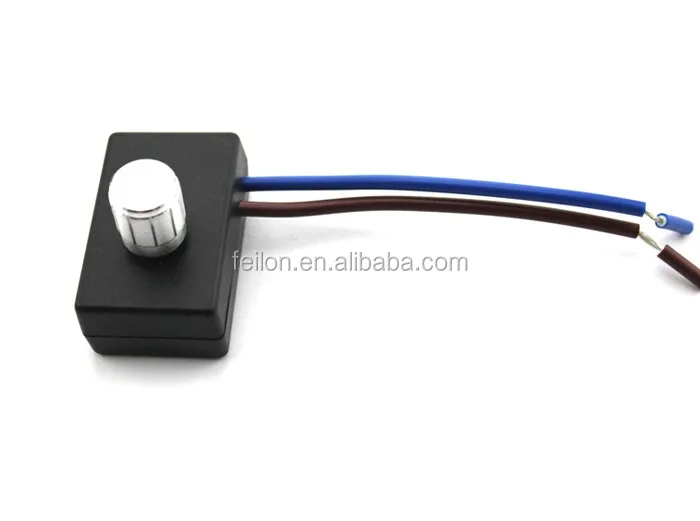 220v240v Euro Type Inline Rotary Dimmer Switch Also Can Dimming The
