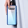 USAMS Fashion unique TPU Soft Gravity Designer Back Case clear square phone case packaging For Sumsung S10