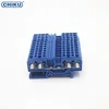 Four conductor spring terminal block,spring cage clamp terminal block ,electric terminal block for din rail mounted