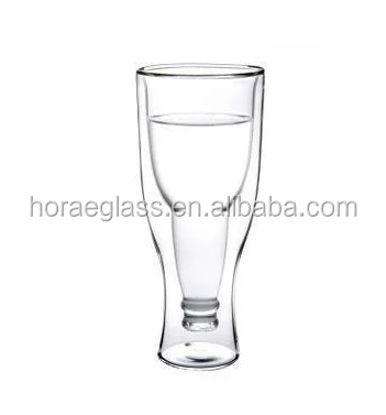 Creative Beer Cup Durable Double Wall Glass Hopside Down Wholesale a.png
