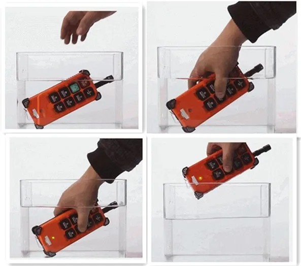 F21-4D 4 Button VHF telecrance Hoist remote control CE FCC approval