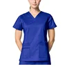 Customized cotton blend tunic medical uniform nurse top
