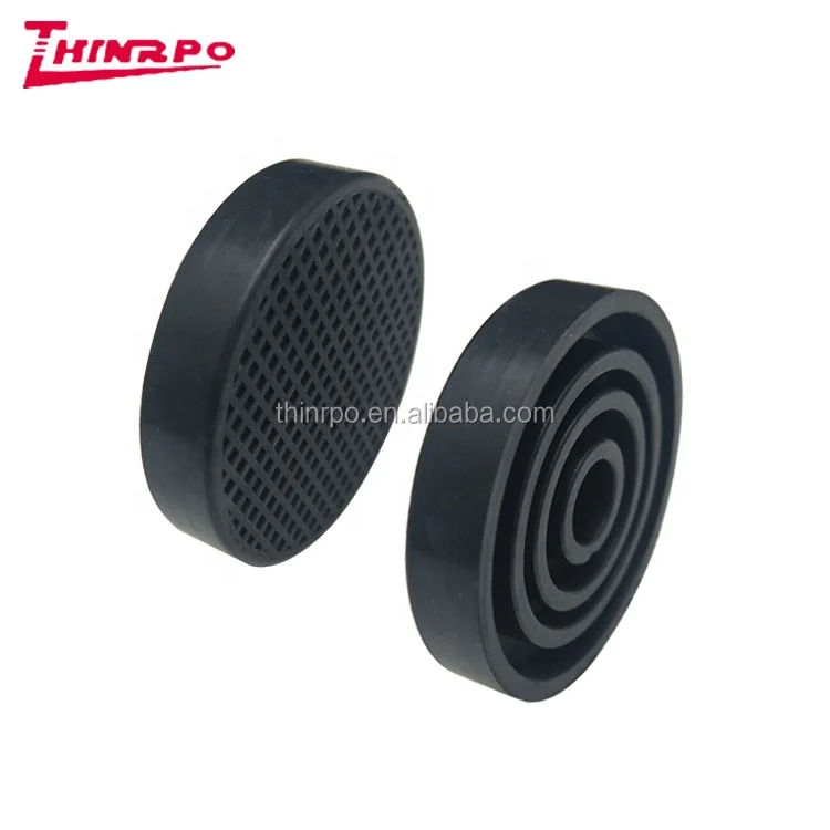 Customized Silicone Spacer Conductive Black Silicone Rubber Bumper Pads