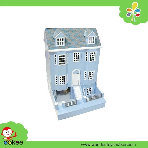 Quality Assured Luxury Model Wood House For Child Pretend Play Small