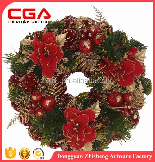  Wholesale  Christmas  Ornament Christmas  Wreath  Christmas  