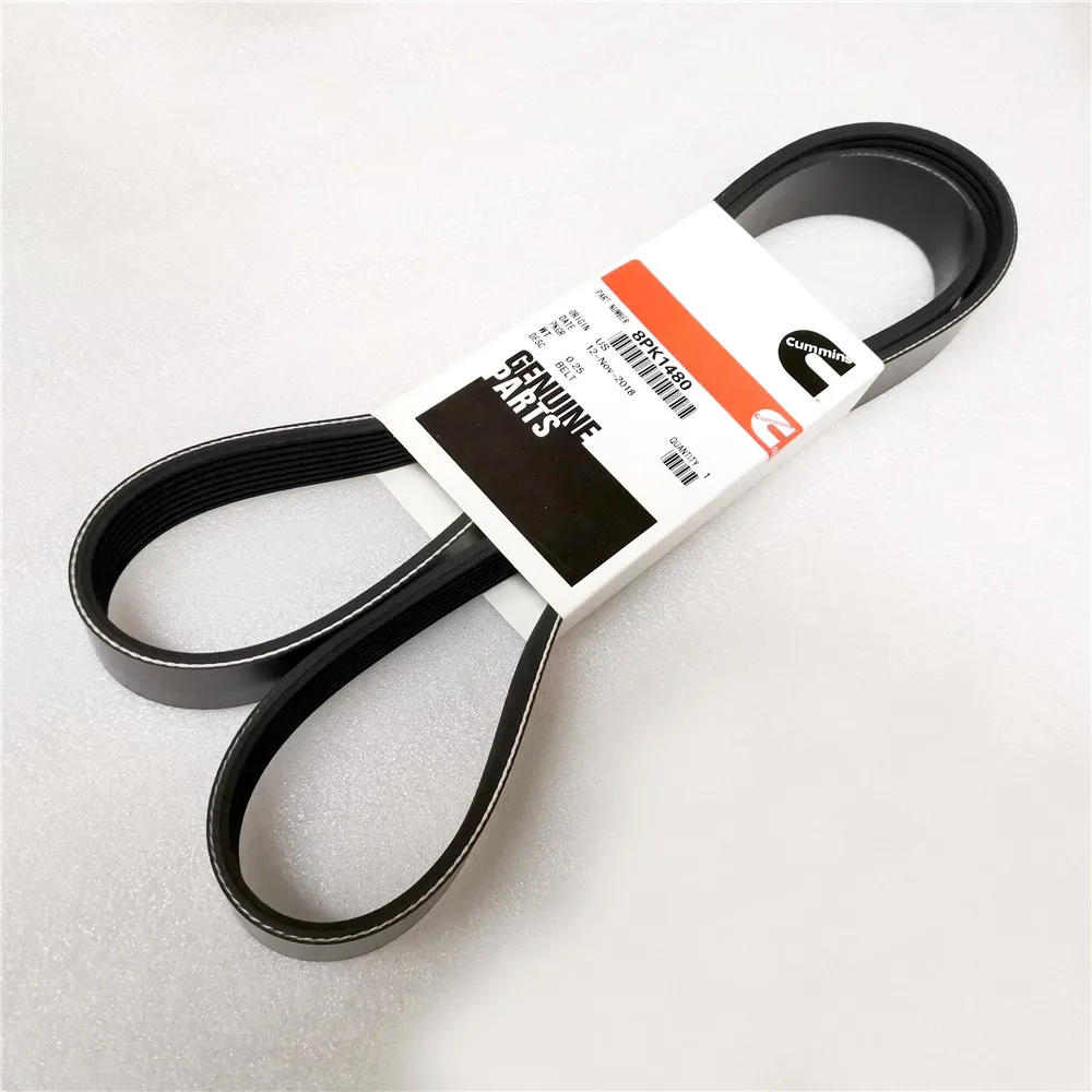 Cummins 6ct Engine V Ribbed Fan Belt 3911563 8pk1480 3288922 3807367