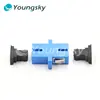 Optical Fiber Hybrid Adapter Telecom Quality Blue adapter
