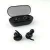 2019 factory OEM wireless earphone headphone with charging case, BT5.0 sport tws earbuds