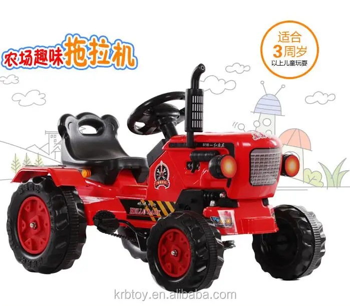 6v ride on tractor