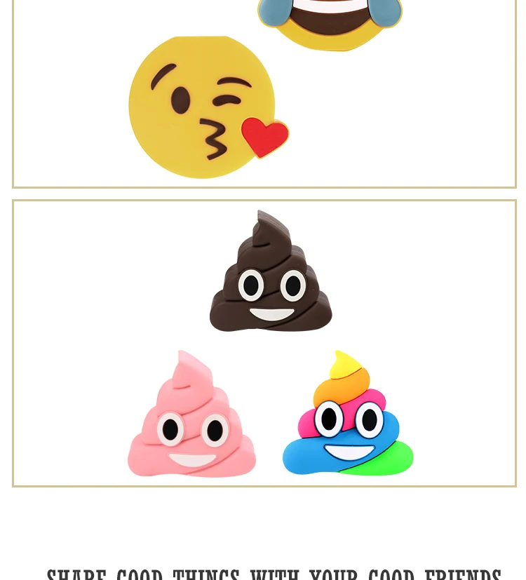 New Arrival Emoji 2600mah Power Bank, Portable Power Bank 2600mah colorfully Cartoon - ANKUX.COM