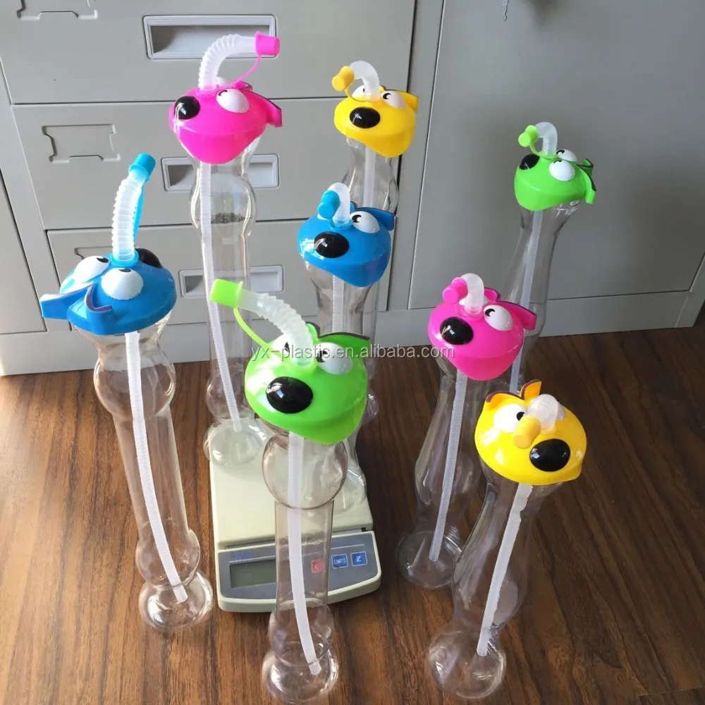 slush yard cup with cartoon cap
