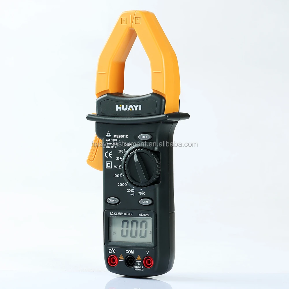 MS2001C 1000v 1000A AC Clamp Meter