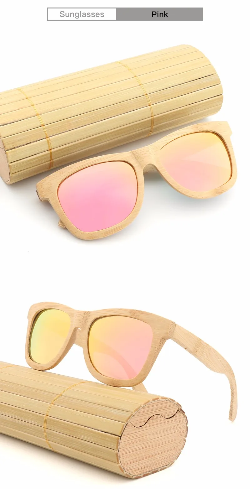 Hot Selling Handmade Polarized Framed Fashion Custom Logo Wood Bamboo Sunglasses Buy Bamboo 7720