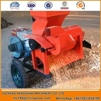 Farm Thresher Machine Corn Maize Thresher Diesel Engine Corn Sheller