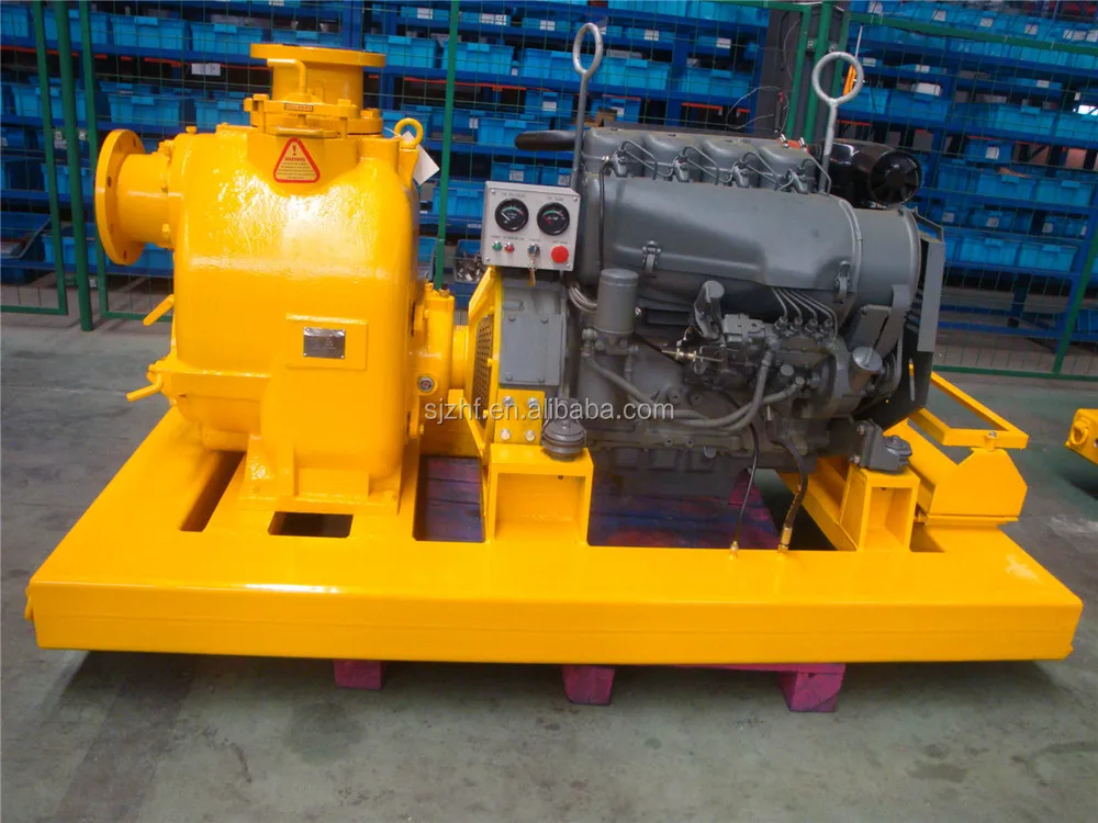 6 inch self priming pump