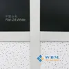 Suspension ceiling T grid flat surface white T bar