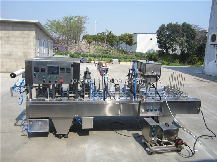 cup filling and sealing machine