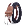 Hot Sell Women Fashion Elastic Braided Fabric Belts Black Stretch Webbing Belt