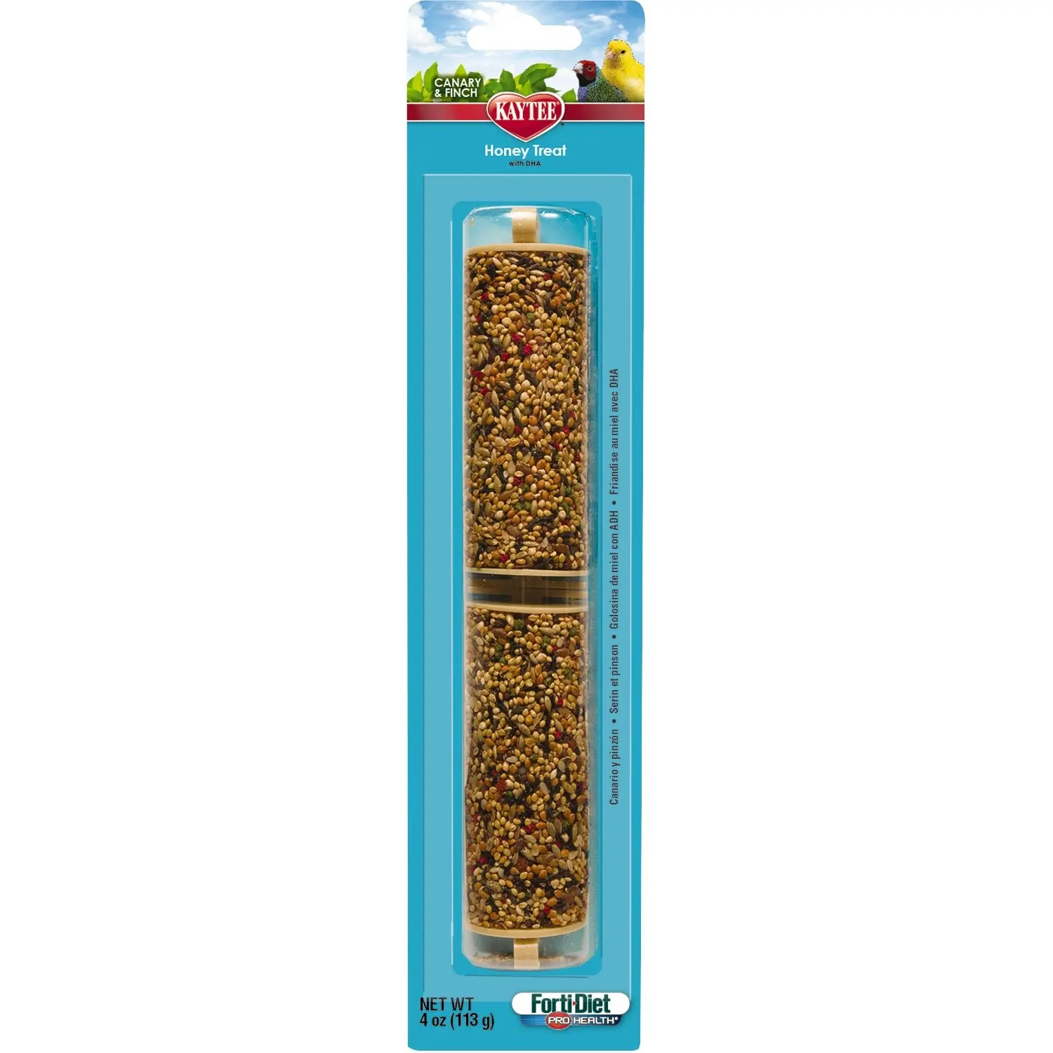Kaytee Forti-Diet Pro Health Honey Stick Canary & Finch Treats