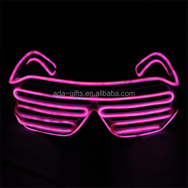 color led glasses