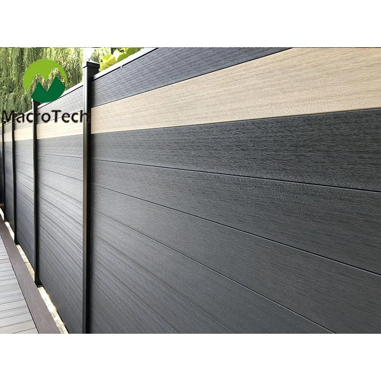 High-quality luxury wpc slip resistant insect garden fencing