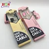 Supplier Small Customized Cardboard Size Clear Rigid Plastic Folding PVC PP PET Data USB Cable Packaging Paper Box with Window