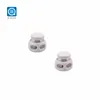 15mm Bleach White Bread ABS Plastic Bags String cord stopper rope toggle Deduction Buttons For Sportswear