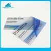 Consciously to considerate the size of the transparent PVC business card