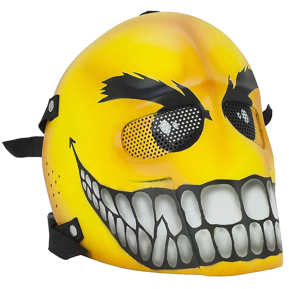 Download Buy Evike R Custom Fiberglass Wire Mesh Army Yellow Smile Face Airsoft Mask 32405 In Cheap Price On Alibaba Com PSD Mockup Templates