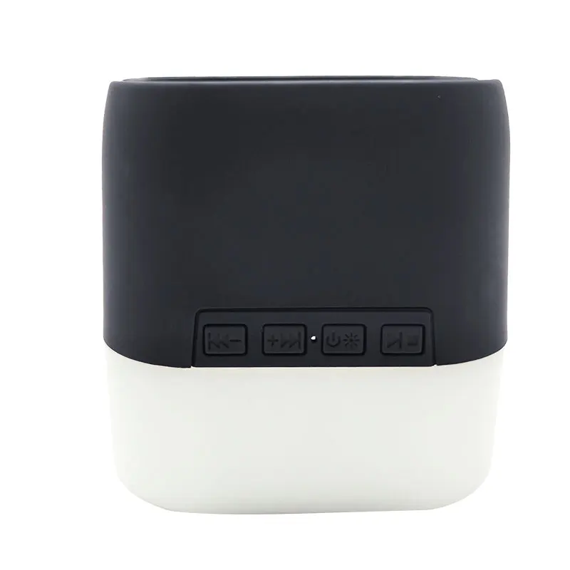 2019 New LED mini portable Bluetooth Speaker with mobile phone holder case muti-function night light wireless speakers - ANKUX.COM