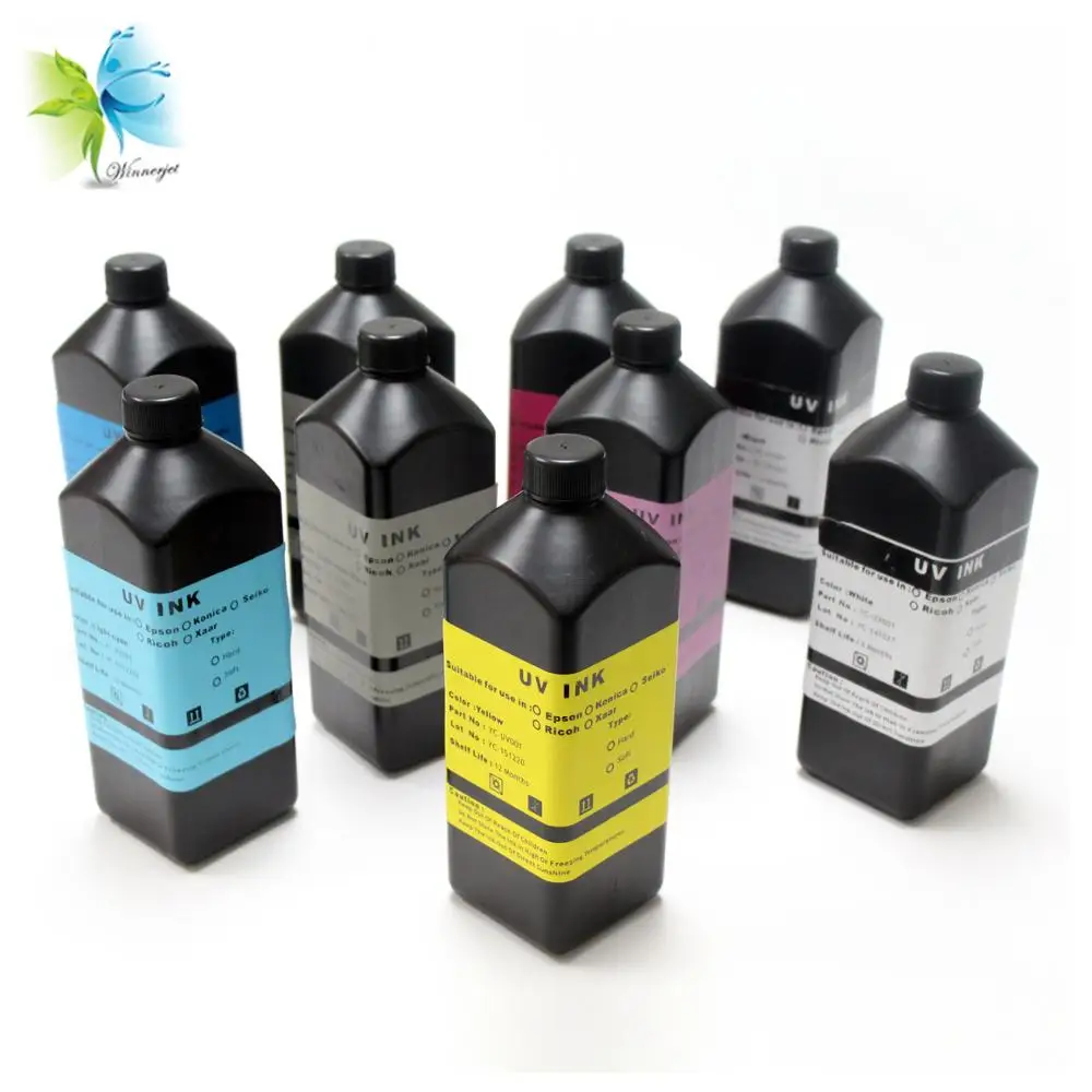 Excellent Fluency Led Uv Printing Ink For Epson V540 Tx800 Xp600 Uv
