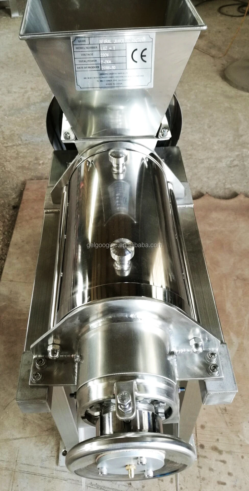 Automatic Juice Pressing Machine/automatic Ginger Juicer Machine/fruit