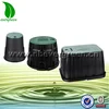 Plastic golf irrigation system control hide water valve box