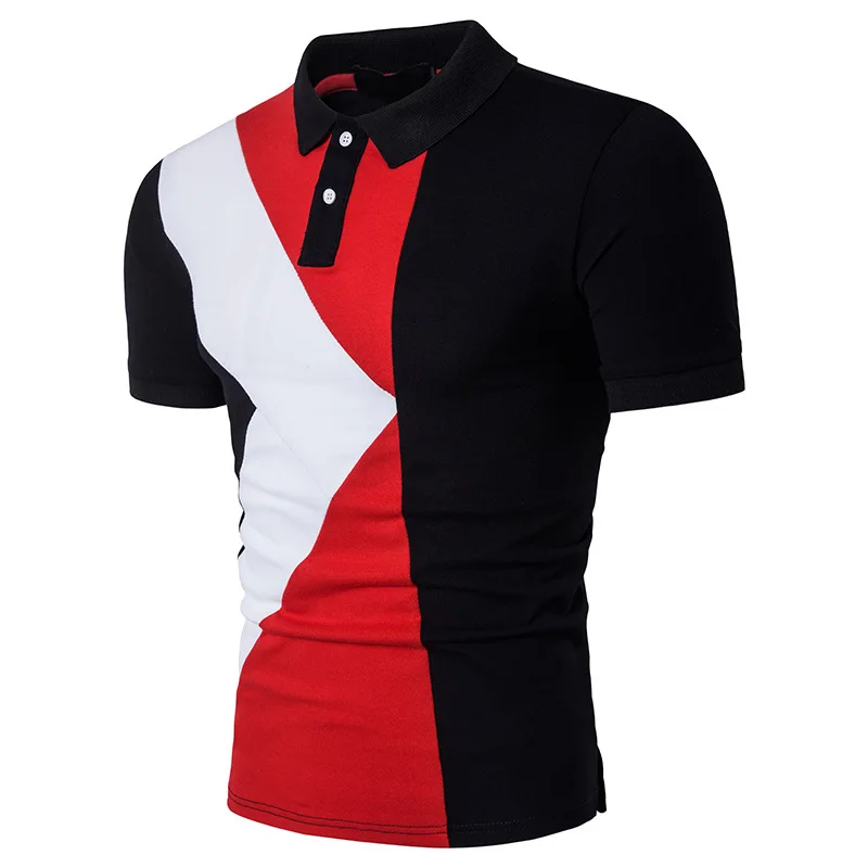 Mens Latest Design Two Color 100% Combed Cotton Polo Shirt - Buy Two ...