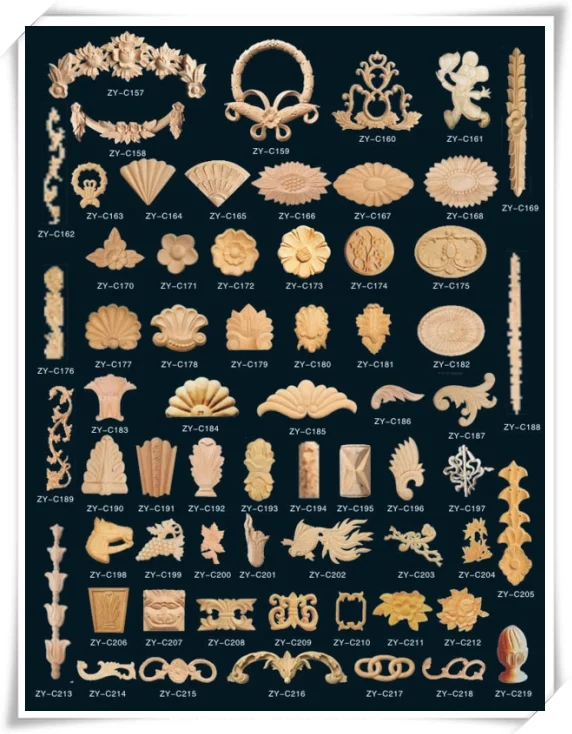 wood carving/carved wood mouldings