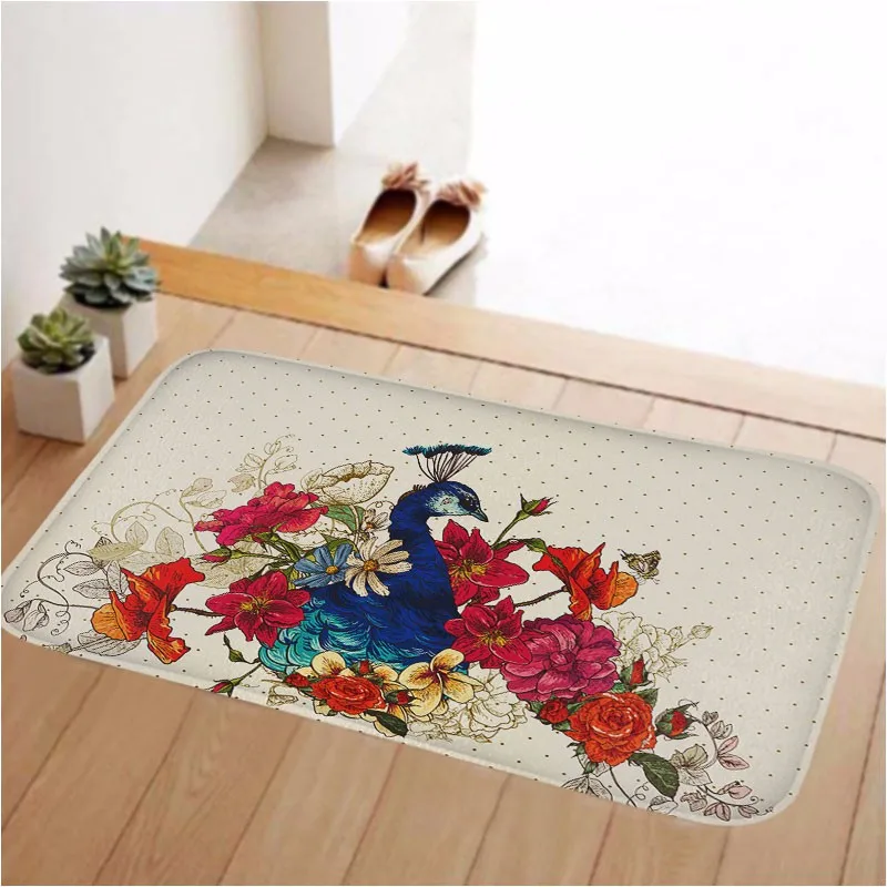 Bathroom Rug Floor Mat Memory Foam Kit Bath Toilet Coral Fleece Non slip Carpet