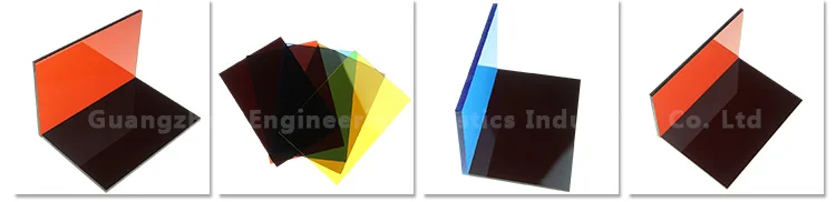 Eco-friendly hard coated polycarbonate sheet panels pc flat