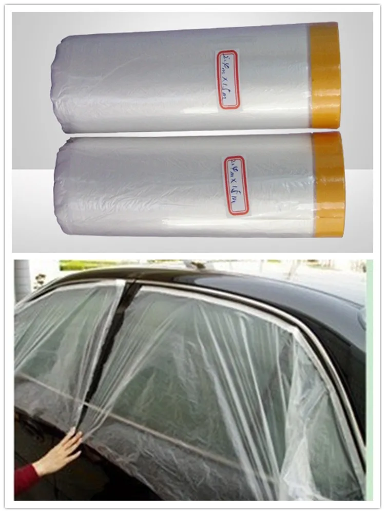 Auto Paint Pretaped Masking Film