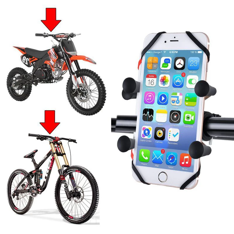 360 rotation universal smart phone mount motorcycle bike phone mount bicycle holder